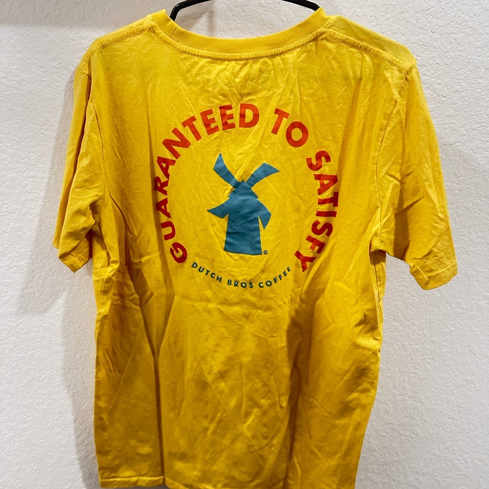 Dutch Bros Yellow Short Sleeve Tee - Picture 2 of 3